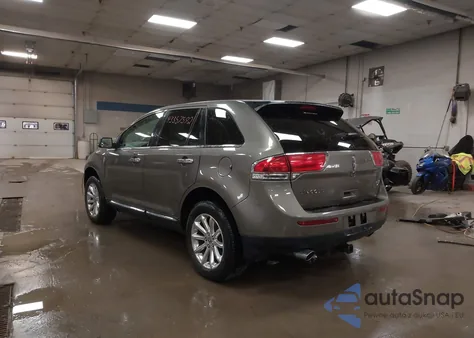 2012 Lincoln Mkx z USA, uszkodzony, nr VIN 2LMDJ6JK1CBL04054